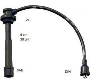 Провод высокого напряжения SUZUKI 3370580G00 на SUZUKI SX4 седан (GY) Провод высокого напряжения SUZUKI 3370580G00 на SUZUKI SX4 седан (GY)