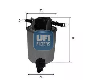 Фильтр топливный в сборе NISSAN 164001BY1D на INFINITI FX Фильтр топливный в сборе NISSAN 164001BY1D на INFINITI FX