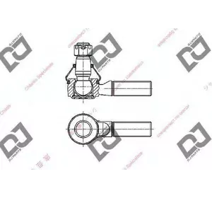 Наконечник рулевой тяги CTR CET63L на TOYOTA DYNA c бортовой платформой/ходовая часть Наконечник рулевой тяги CTR CET63L на TOYOTA DYNA c бортовой платформой/ходовая часть