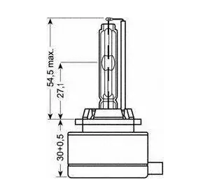 Лампочка фары передней OSRAM 66140 на AUDI TT Roadster (8J9) Лампочка фары передней OSRAM 66140 на AUDI TT Roadster (8J9)