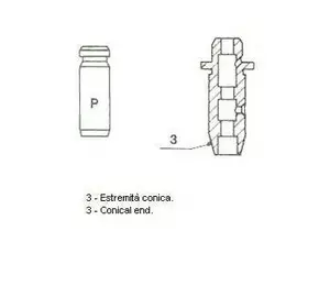 V2НАПРАВЛЯЮЩАЯ КЛАПАНА FRECCIA 11465 на NISSAN MARCH IV (K13) V2НАПРАВЛЯЮЩАЯ КЛАПАНА FRECCIA 11465 на NISSAN MARCH IV (K13)