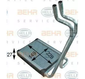 Радиатор печки салона HYUNDAI 971383K000 на HYUNDAI NF V (NF) Радиатор печки салона HYUNDAI 971383K000 на HYUNDAI NF V (NF)