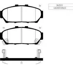 Колодки дискового тормоза = sangsin sp1240 MANDO MPK36 на HYUNDAI ELANTRA GT (GD) Колодки дискового тормоза = sangsin sp1240 MANDO MPK36 на HYUNDAI ELANTRA GT (GD)