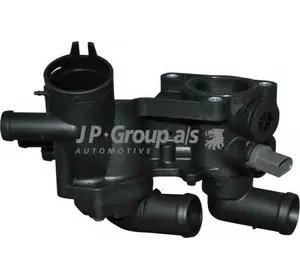 Корпус термостата JP GROUP 1114507400 на SKODA FABIA (6Y2) Корпус термостата JP GROUP 1114507400 на SKODA FABIA (6Y2)