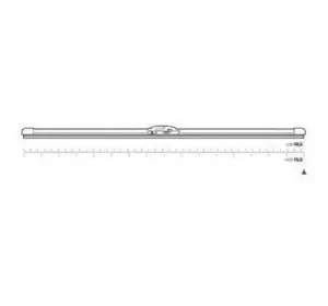 Щетка стеклоочистителя NISSAN 288904CC1A на FORD FIESTA Mk II (FBD) Щетка стеклоочистителя NISSAN 288904CC1A на FORD FIESTA Mk II (FBD)