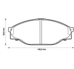 Колодки дискового тормоза LUCAS GDB3109 на TOYOTA HIACE II Wagon (LH7_, LH5_, LH6_, YH7_, YH6_, YH5_) Колодки дискового тормоза LUCAS GDB3109 на TOYOTA HIACE II Wagon (LH7_, LH5_, LH6_, YH7_, YH6_, YH5_)