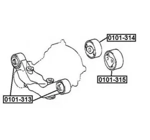 Подушка редуктора TOYOTA 4165148030 на TOYOTA HARRIER (MCU3_, MHU3_, ACU3_, GSU3_) Подушка редуктора TOYOTA 4165148030 на TOYOTA HARRIER (MCU3_, MHU3_, ACU3_, GSU3_)