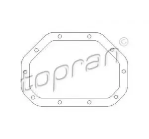 Прокладка поддона коробки передач TOPRAN 206470 на OPEL CORSA D Прокладка поддона коробки передач TOPRAN 206470 на OPEL CORSA D