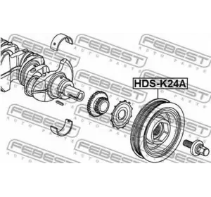 Шкив коленвала HONDA 13810RZAA01 Шкив коленвала HONDA 13810RZAA01