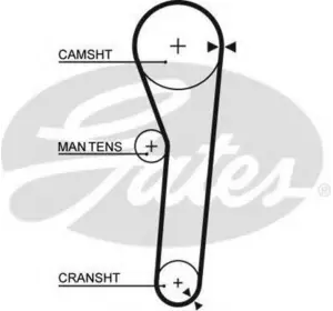 L11РЕМЕНЬ ГРМ MITSUBOSHI 90ZA19 на DAIHATSU MIRA   (L55, L60) L11РЕМЕНЬ ГРМ MITSUBOSHI 90ZA19 на DAIHATSU MIRA   (L55, L60)
