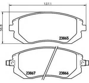 Колодки дискового тормоза SUBARU 26296SC021 на SUBARU IMPREZA седан (GR) Колодки дискового тормоза SUBARU 26296SC021 на SUBARU IMPREZA седан (GR)
