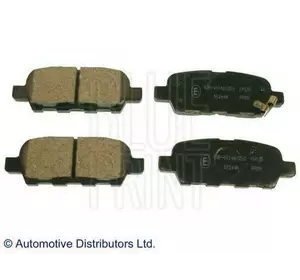 Колодки дискового тормоза BLUE PRINT ADN142113 на INFINITI EX Колодки дискового тормоза BLUE PRINT ADN142113 на INFINITI EX
