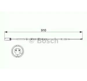 Датчик износа колодок BOSCH 1987473522 на MINI MINI PACEMAN (R61) Датчик износа колодок BOSCH 1987473522 на MINI MINI PACEMAN (R61)