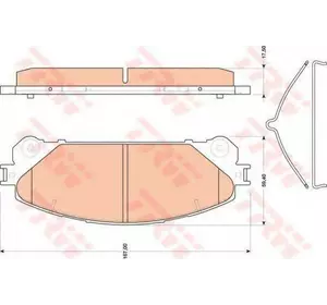 Колодки дискового тормоза TRW GDB3484 на LEXUS RX (GYL1_, GGL15, AGL10) Колодки дискового тормоза TRW GDB3484 на LEXUS RX (GYL1_, GGL15, AGL10)