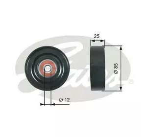 Ролик ремня навесного оборудования NISSAN 1194731U05 на NISSAN PRIMERA Hatchback (P11) Ролик ремня навесного оборудования NISSAN 1194731U05 на NISSAN PRIMERA Hatchback (P11)