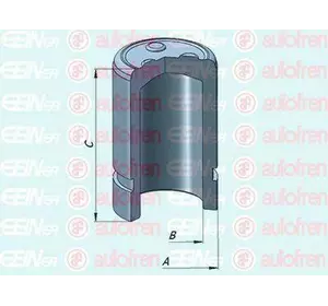 J211ПОРШЕНЬ ТОРМОЗНОГО СУППОРТА AUTOFREN SEINSA D025384 на MITSUBISHI G-WAGON (K90) J211ПОРШЕНЬ ТОРМОЗНОГО СУППОРТА AUTOFREN SEINSA D025384 на MITSUBISHI G-WAGON (K90)