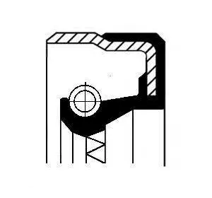 Сальник полуоси переднего редуктора CORTECO 01031879B на MERCEDES-BENZ A-CLASS (W168) Сальник полуоси переднего редуктора CORTECO 01031879B на MERCEDES-BENZ A-CLASS (W168)