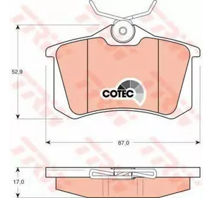 Колодки дискового тормоза TRW GDB1330 на VW PASSAT (3A2, 35I) Колодки дискового тормоза TRW GDB1330 на VW PASSAT (3A2, 35I)