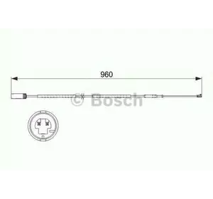 Датчик износа колодок BOSCH 1987473523 на MINI MINI PACEMAN (R61) Датчик износа колодок BOSCH 1987473523 на MINI MINI PACEMAN (R61)