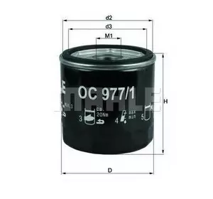 Фильтр масла KNECHT OC9771 на AUDI A1 (8X1, 8XF) Фильтр масла KNECHT OC9771 на AUDI A1 (8X1, 8XF)