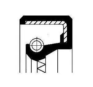 A1САЛЬНИК CORTECO 12011676B на LAND ROVER DISCOVERY   (LJ, LG) A1САЛЬНИК CORTECO 12011676B на LAND ROVER DISCOVERY   (LJ, LG)