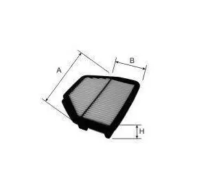 Фильтр воздушный двигателя MANDO MAF061 на VAUXHALL ANTARA (J26, H26) Фильтр воздушный двигателя MANDO MAF061 на VAUXHALL ANTARA (J26, H26)