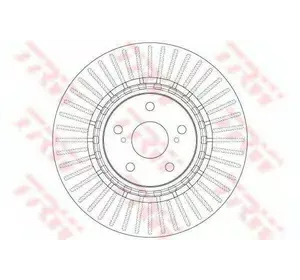 Диск тормозной TRW DF6265 на LEXUS RX (GYL1_, GGL15, AGL10) Диск тормозной TRW DF6265 на LEXUS RX (GYL1_, GGL15, AGL10)
