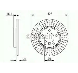 Диск тормозной BOSCH 0986479726 на MINI CROSSOVER (R60) Диск тормозной BOSCH 0986479726 на MINI CROSSOVER (R60)