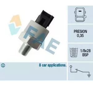 Датчик давления масла SUBARU 25240AA060 на SUBARU FORESTER (SH) Датчик давления масла SUBARU 25240AA060 на SUBARU FORESTER (SH)