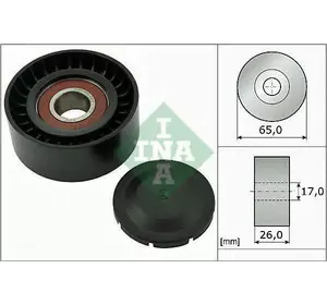 Ролик ремня навесного оборудования INA 532055710 на PORSCHE CAYENNE Ролик ремня навесного оборудования INA 532055710 на PORSCHE CAYENNE