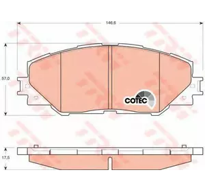 Колодки дискового тормоза TRW GDB3424 на TOYOTA RAV 4 III (ACA3_, ACE_, ALA3_, GSA3_, ZSA3_) Колодки дискового тормоза TRW GDB3424 на TOYOTA RAV 4 III (ACA3_, ACE_, ALA3_, GSA3_, ZSA3_)