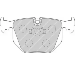 G1ТОРМОЗНЫЕ КОЛОДКИ FERODO FDB1483 на BMW 7 седан (E38) G1ТОРМОЗНЫЕ КОЛОДКИ FERODO FDB1483 на BMW 7 седан (E38)