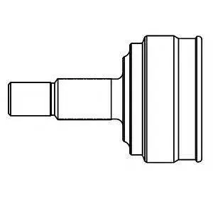 Шарнирный комплект GSP 857041 Шарнирный комплект GSP 857041