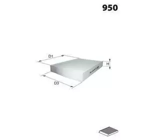 Фильтр салона INTERPARTS IPCA202 на NISSAN X-TRAIL (T30) Фильтр салона INTERPARTS IPCA202 на NISSAN X-TRAIL (T30)