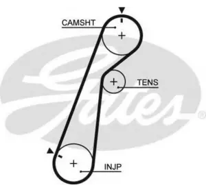 L11РЕМЕНЬ ГРМ GATES 5478XS на MAZDA MPV I (LV) L11РЕМЕНЬ ГРМ GATES 5478XS на MAZDA MPV I (LV)