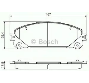 Колодки дискового тормоза TOYOTA 044650E010 на TOYOTA SIENNA (ASL3_, GSL3_) Колодки дискового тормоза TOYOTA 044650E010 на TOYOTA SIENNA (ASL3_, GSL3_)
