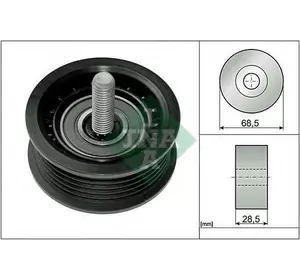 Ролик ремня навесного оборудования HYUNDAI 2528825001 на KIA K5 Ролик ремня навесного оборудования HYUNDAI 2528825001 на KIA K5