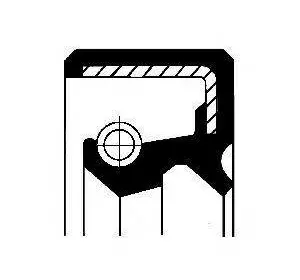 Кольцо уплотнительное CORTECO 12012530B Кольцо уплотнительное CORTECO 12012530B