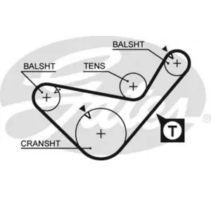 Ремень грм GATES 5436XS на MITSUBISHI DELICA фургон (P0_W, P1_W, P0_V, P1_V, P_2V, P2_W) Ремень грм GATES 5436XS на MITSUBISHI DELICA фургон (P0_W, P1_W, P0_V, P1_V, P_2V, P2_W)