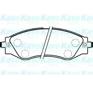 G1ТОРМОЗНЫЕ КОЛОДКИ KAVO PARTS BP1009 на DAEWOO KONDOR (KLAV) G1ТОРМОЗНЫЕ КОЛОДКИ KAVO PARTS BP1009 на DAEWOO KONDOR (KLAV)