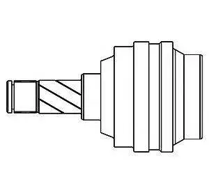 Шрус полуоси GSP 644002 на OPEL KADETT D (31_-34_, 41_-44_) Шрус полуоси GSP 644002 на OPEL KADETT D (31_-34_, 41_-44_)