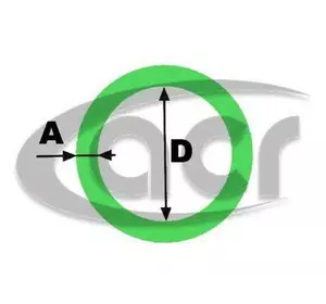 Кольцо уплотнительное MITSUBISHI MB946605 Кольцо уплотнительное MITSUBISHI MB946605