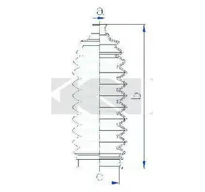 Пыльник рулевой тяги SUBARU 34137AG000 на SUBARU OUTBACK универсал (BL, BP) Пыльник рулевой тяги SUBARU 34137AG000 на SUBARU OUTBACK универсал (BL, BP)