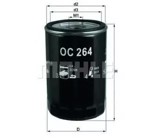 Фильтр масла KNECHT OC264 на AUDI 4000 (89, 89Q, 8A, B3) Фильтр масла KNECHT OC264 на AUDI 4000 (89, 89Q, 8A, B3)