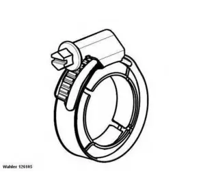Хомут крепления BMW 11717786146 Хомут крепления BMW 11717786146