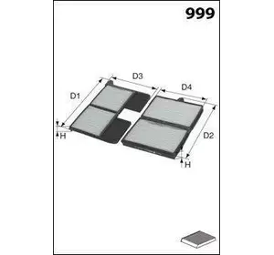 Фильтр воздушный кондиционера (салона) INTERPARTS IPCA116 на TOYOTA CAMRY седан (_CV2_, _XV2_) Фильтр воздушный кондиционера (салона) INTERPARTS IPCA116 на TOYOTA CAMRY седан (_CV2_, _XV2_)