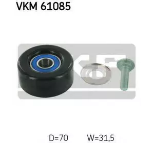 Ролик ремня навесного оборудования SKF VKM61085 на TOYOTA AVENSIS Combi (T25) Ролик ремня навесного оборудования SKF VKM61085 на TOYOTA AVENSIS Combi (T25)