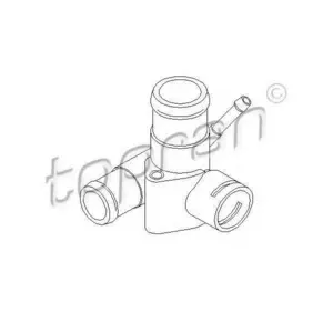 Труба системы охлаждения(метал.) TOPRAN 100315 на VW PASSAT (3A2, 35I) Труба системы охлаждения(метал.) TOPRAN 100315 на VW PASSAT (3A2, 35I)