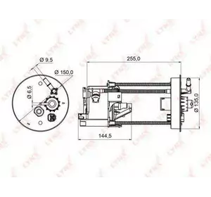 Фильтр топливный в сборе HONDA 17048SNA010 на HONDA (DONGFENG) CIVIC Фильтр топливный в сборе HONDA 17048SNA010 на HONDA (DONGFENG) CIVIC