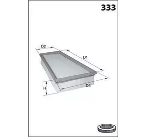 Фильтр воздушный INTERPARTS IPA288 на NISSAN X-TRAIL (T31) Фильтр воздушный INTERPARTS IPA288 на NISSAN X-TRAIL (T31)